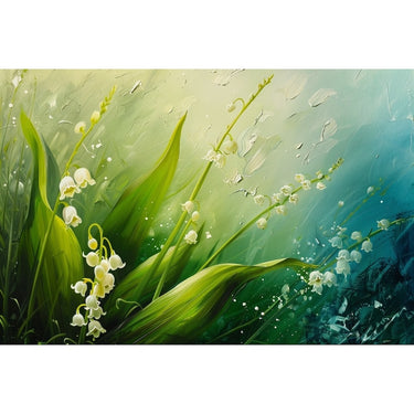 Large Flower Acrylic Canvas